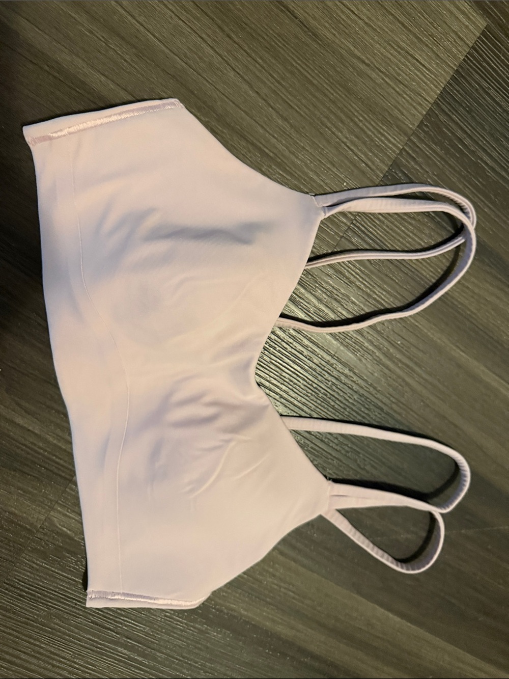Lululemon Light Pink Strappy Bralette very soft